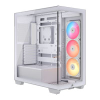 Corsair 3500X RS-R ARGB White Tempered Glass Mid Tower PC Case