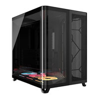 Corsair AIR 5400 LX-R RGB Triple Chamber Black Mid-Tower PC Case