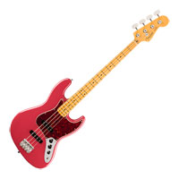 Fender - American Professional Classic Jazz Bass, Maple Fingerboard, Faded Dakota Red