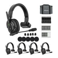 Accsoon CoMo Wireless Intercom System (1 Host Headset, 4 Remote Headsets)