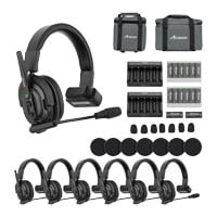 Accsoon CoMo Wireless Intercom System (1 Host Headset, 6 Remote Headsets)