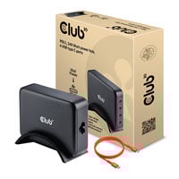 Club 3D 240W GaN Technology 4-Port USB Travel Charger with PD3.1 Support