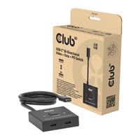 Club 3D USB Type-C Bi-Directional Video Switch with PD 3.0