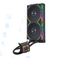 Lian Li Galahad II LCD 280 Black with UNI FAN TL 140 Wireless ARGB Fans