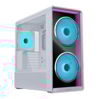 Lian Li LANCOOL 217 INF White Tempered Glass Mid Tower PC Gaming Case Lian Li LANCOOL 217 INF White Tempered Glass Mid Tower PC Gaming Case