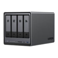UGREEN NASync DXP4800 Plus 4 Bay NAS Enclosure for HDD/SSD