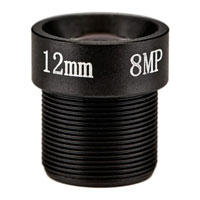 Marhsall 12mm F1.8  8MP M12 Mount Lens