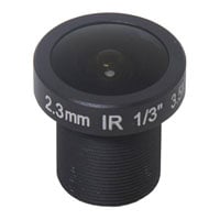 Marshall 2.3mm F2.2 3MP M12 Mount Lens + M12 Ring Set