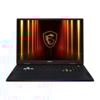 MSI Raider A18 HX UHD+ 120Hz AMD Ryzen 9 64GB DDR5 RTX 5090 Black Gaming Laptop
