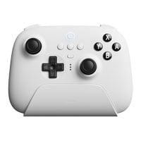 8BitDo Ultimate White Bluetooth Controller with Charging Dock for Nintendo Switch