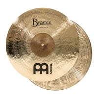 Meinl Byzance Brilliant 15" Polyphonic Hi-hat Cymbals Meinl Byzance Brilliant 15" Polyphonic Hi-hat Cymbals