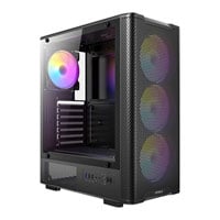 Antec VX310 ARGB Black Tempered Glass Mid-Tower Case