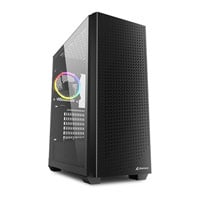 Sharkoon VS9 RGB Black Mid Tower Chassis Sharkoon VS9 RGB Black Mid Tower Chassis