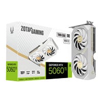 ZOTAC NVIDIA GeForce RTX 5060 Ti Twin Edge OC White 16GB Blackwell Graphics Card