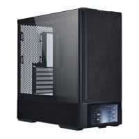 Open Box Lian Li LANCOOL 207 Digital Black Mid Tower PC Gaming Case with 6" LCD Screen