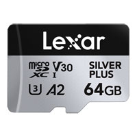 Lexar SILVER PLUS MicroSDXC UHS-I 64GB