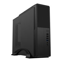 CiT S014C Slim Mini Tower PC Case with 300W Power Supply CiT S014C Slim Mini Tower PC Case with 300W Power Supply