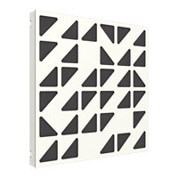 Vicoustic VicPattern Ultra Triangles - Box of 3, White Matte