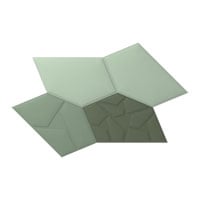 Vicoustic GEN_VMT Penray 2 Tiles - Box of 12, Moss Green