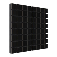 Vicoustic Flexi Wood Ultra Lite - Box of 6, Matte Black