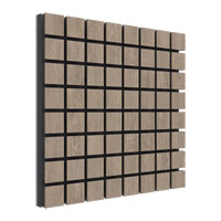 Vicoustic Flexi Wood Ultra Lite - Box of 6, Brown Oak