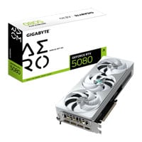 Refurbished Gigabyte NVIDIA GeForce RTX 5080 AERO OC SFF 16GB Blackwell Graphics Card