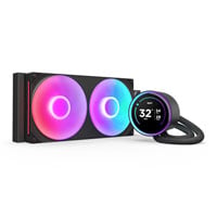Open Box NZXT Kraken Elite 280 RGB Black AIO CPU Hydro-Cooler with LCD Screen - Intel/AMD Open Box NZXT Kraken Elite 280 RGB Black AIO CPU Hydro-Cooler with LCD Screen - Intel/AMD