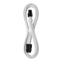 CableMod Pro ModMesh 45cm White Sleeved 4pin ATX Power Cable Extension