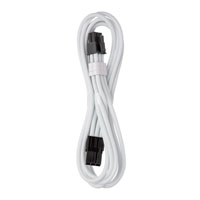 CableMod Pro ModMesh 45cm White Sleeved 6-pin PCI-e Extension Cable