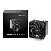 be quiet! Pure Rock Slim 3 Compact Intel / AMD Black Single Tower Air CPU Cooler be quiet! Pure Rock Slim 3 Compact Intel / AMD Black Single Tower Air CPU Cooler