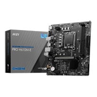 MSI PRO H610M-E DDR5 PCIe 4.0 microATX Motherboard MSI PRO H610M-E DDR5 PCIe 4.0 microATX Motherboard