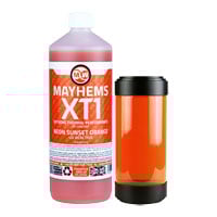 Mayhems XT1 Orange Neon Sunset UV Reactive Premixed Fluid - 1L