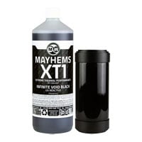 Mayhems XT1 Black Infinite Void UV Reactive Premixed Fluid - 1L
