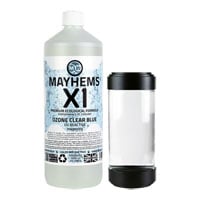 Mayhems X1 Clear Blue Ozone UV Reactive Premixed Fluid - 1L