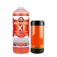Mayhems X1 Orange Neon Sunset UV Reactive Premixed Fluid - 1L