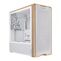 Refurbished Lian Li LANCOOL 217 White Wood Panel Tempered Glass Mid Tower PC Gaming Case Refurbished Lian Li LANCOOL 217 White Wood Panel Tempered Glass Mid Tower PC Gaming Case