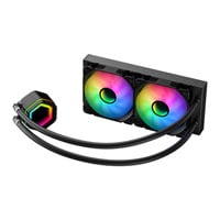 Powercool Edge ARGB 240mm Black All-In-One Intel / AMD CPU Liquid Cooler