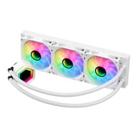 Powercool Edge ARGB 360mm White All-In-One Intel / AMD CPU Liquid Cooler