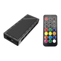 CiT PWM ARGB 6 Port Hub With SATA Power and Remote