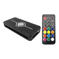 CiT PWM ARGB 9 Port Hub With SATA Power and Remote