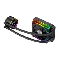 CiT Pro Glacier 120mm Intel / AMD Black CPU Liquid Cooler With Display