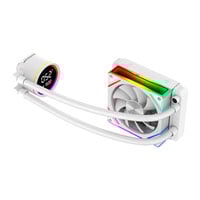 CiT Pro Glacier 120mm Intel / AMD White CPU Liquid Cooler With Display