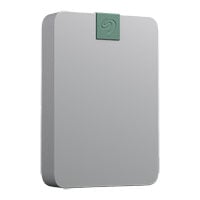 Seagate Ultra Touch 5TB External Portable USB 3.0 Hard Drive - Pebble Grey