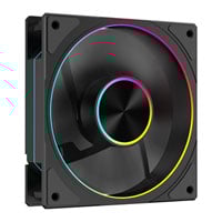 Powercool Airflow Reverse 120 ARGB PWM Black Cooling Fan
