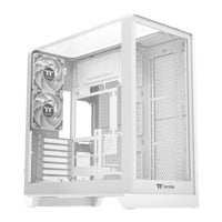 Thermaltake View 390 TG Snow White Dual Chamber Mid Tower Tempered Glass PC Gaming Case