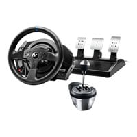 Thrustmaster T300 RS GT Edition Racing Wheel with T3PA Pedals + TH8A Shifter Add-On Bundle Thrustmaster T300 RS GT Edition Racing Wheel with T3PA Pedals + TH8A Shifter Add-On Bundle