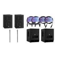 Yamaha DHR10 Speakers and DXS12mkII Subs Bundle