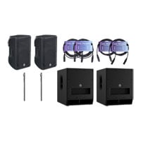 Yamaha DBR12 Speakers & Yamaha DXS15mkII Subs Bundle