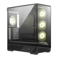 MSI MAG PANO 130R PZ Mid-Tower Tempered Glass Black PC Gaming Case
