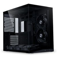 Open Box Lian Li O11 Dynamic Mini V2 Flow Black Dual Chamber Compact Mid Tower PC Gaming Case